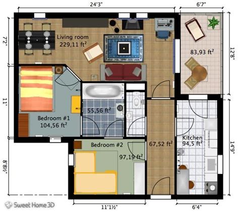 室內格局圖|室內設計DIY – 10個超好用的免費3D虛擬空間室內設計。